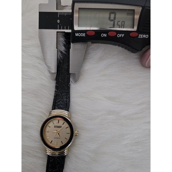 Vintage Gitano By Citizen Petite Ladies Quartz Watch N̈ew Band Battery Running - Picture 8 of 10